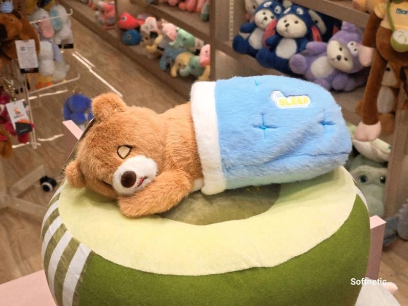 Sleeping Breathing Bear with Music