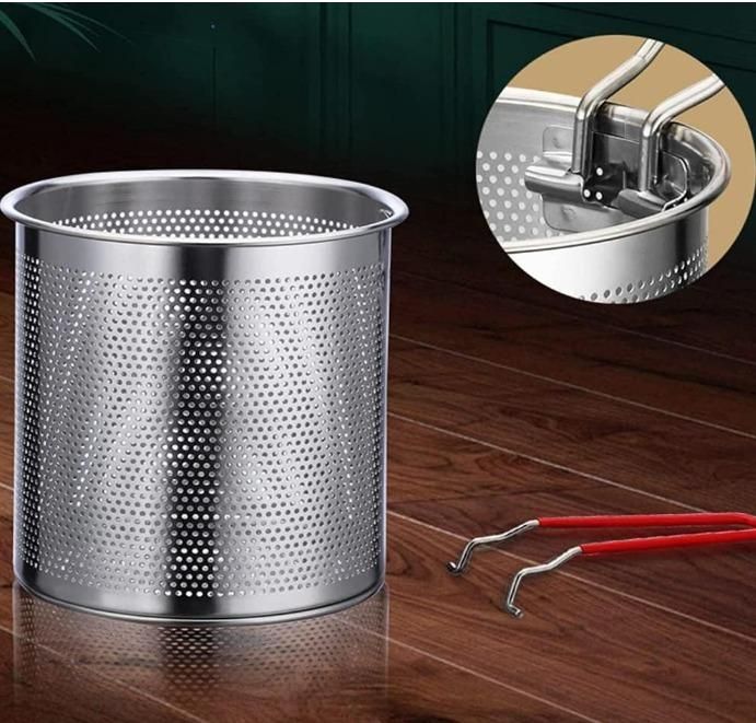 Deep Frying Made easy | Stainless Steel Deep Fryer Pot