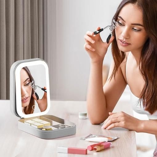 High Tech Jewellery Box with LED Mirror