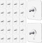 Adhesive Wall Screws Hanging Nails, No-Drilling | Waterproof | Screw Free Stickers for Hanging (10 Pcs)