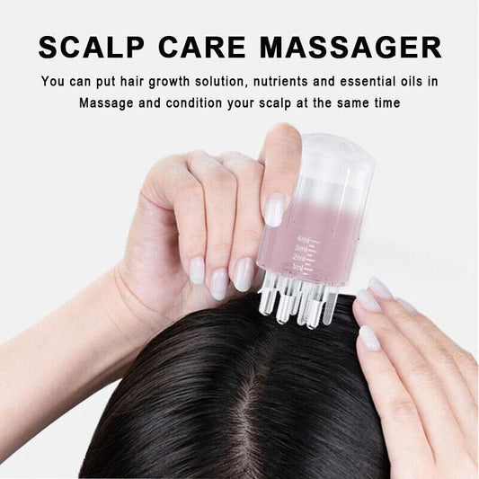 Scalp Massager with Hair Oil Applicator