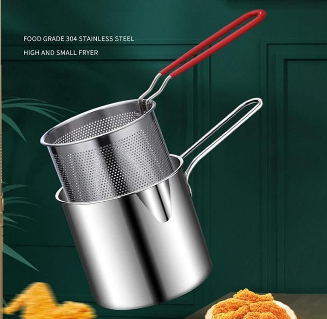 Deep Frying Made easy | Stainless Steel Deep Fryer Pot