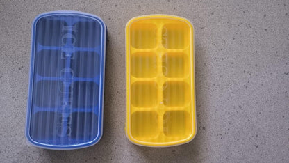 Compact Silicone Ice Cube Mold with Secure Lid