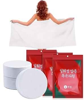 Compressed Bath Towel Tablets (10Pcs)